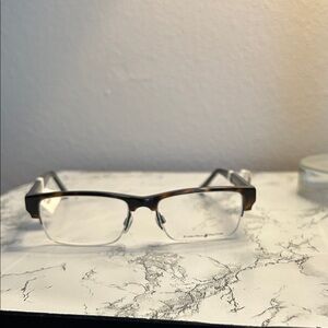 Beverly Hills Polo Club Classic Brown Eyeglasses for man. Size 51-16-145